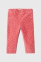 United Colors of Benetton spodnie niemowlęce dzianina różowy 48U0571PE.W.SEASONAL
