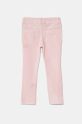 United Colors of Benetton pantaloni copii 4DZBGE00L.P.SEASONAL roz AW24