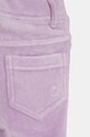 Dziewczynka United Colors of Benetton spodnie dziecięce 4DZBGE00L.P.SEASONAL fioletowy