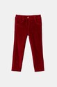 United Colors of Benetton spodnie dziecięce czerwony 4DZBGE00L.P.SEASONAL