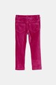 United Colors of Benetton spodnie dziecięce 4DZBGE00L.P.SEASONAL różowy AW24