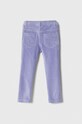 Детские брюки United Colors of Benetton 4DZBGE00L.P.SEASONAL фиолетовой AW24