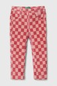 Детски панталон United Colors of Benetton еластичен розов 4OUUGE01D.P.SEASONAL