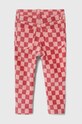 Детски панталон United Colors of Benetton 4OUUGE01D.P.SEASONAL розов AW23