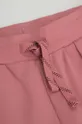 рожевий Дитячі бавовняні штани Coccodrillo