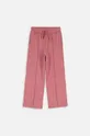 Παιδικό βαμβακερό παντελόνι Coccodrillo ροζ