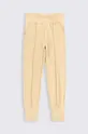 beige Coccodrillo pantaloni tuta in cotone bambino/a Ragazze