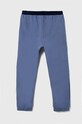 United Colors of Benetton pantaloni de trening pentru copii 32N4CF03V.G.SEASONAL bleumarin AW23