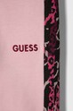 DÍVKA Dětské bavlněné tepláky Guess K3BQ11.KAX73.9BYX růžová