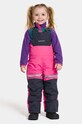 Didriksons spodnie narciarskie dziecięce BJÄRVEN KD BIB PANT tkanina różowy 504904