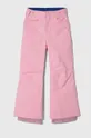 Otroške smučarske hlače Roxy BACKYARD G PT SNPT roza