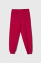 United Colors of Benetton spodnie dresowe dziecięce 12WACF004.G.SEASONAL fioletowy AW23