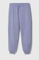 фіолетовий Дитячі спортивні штани United Colors of Benetton Для дівчаток