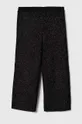 Detské nohavice United Colors of Benetton čierna