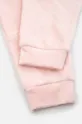 różowy Coccodrillo spodnie dresowe niemowlęce ZC3120101SGN SOFT ALPINE GIRL NEWBORN