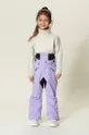 vijolična Otroške smučarske hlače Gosoaky BIG BAD WOLF Dekliški