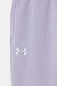 Dziewczynka Under Armour spodnie dresowe dziecięce UA Rival Fleece 1379525 fioletowy