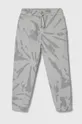 szary Abercrombie & Fitch spodnie dresowe dziecięce Dziewczęcy