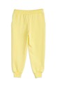 Дитячі бавовняні штани Mini Rodini 2363012423 жовтий AW23