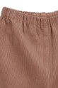 Детски памучен панталон Konges Sløjd бежов KS6136