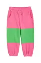 рожевий Дитячі спортивні штани Mini Rodini Дитячий