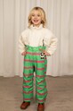 Mini Rodini pantaloni de schi pentru copii cu modele verde 2371013675