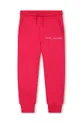 червоний Дитячі бавовняні штани Marc Jacobs Дитячий