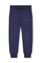Дитячі бавовняні штани Marc Jacobs темно-синій