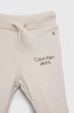 Chłopiec Calvin Klein Jeans spodnie dresowe niemowlęce IN0IN00082.9BYX beżowy