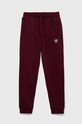 adidas Originals spodnie dresowe dziecięce dzianina czerwony IJ9796
