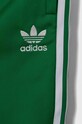Detské tepláky adidas Originals zelená IN4759