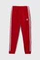 adidas Originals spodnie dresowe dziecięce czerwony