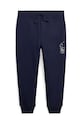 Dětské bavlněné tepláky Polo Ralph Lauren pletenina námořnická modř 322920633001