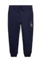 тёмно-синий Детские хлопковые штаны Polo Ralph Lauren Для мальчиков