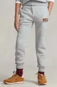 szary Polo Ralph Lauren spodnie dresowe dziecięce Chłopięcy