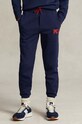 Polo Ralph Lauren spodnie dresowe dziecięce dzianina granatowy 323919520001