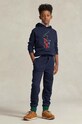 Polo Ralph Lauren spodnie dresowe bawełniane dziecięce granatowy 323920633001
