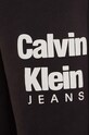 Otroški spodnji del trenirke Calvin Klein Jeans črna IB0IB01816.9BYX