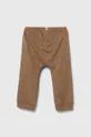 United Colors of Benetton spodnie dresowe niemowlęce brązowy