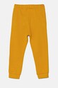 United Colors of Benetton spodnie dresowe bawełniane dziecięce 3J68GF027.P.SEASONAL żółty AW24