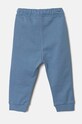 United Colors of Benetton spodnie dresowe bawełniane dziecięce 3J68GF027.P.SEASONAL niebieski AW24