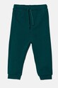 United Colors of Benetton spodnie dresowe bawełniane dziecięce zielony 3J68GF027.P.SEASONAL