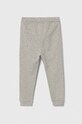 United Colors of Benetton spodnie dresowe bawełniane dziecięce 3J68GF027.P.SEASONAL szary AW24