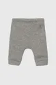 сірий Бавовняні штани для немовлят United Colors of Benetton Дитячий