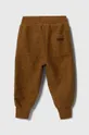 Sisley spodnie dresowe dziecięce brązowy