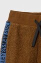 Chłopiec Sisley spodnie dresowe dziecięce 3SKKXF019.G.SEASONAL brązowy