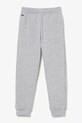 Otroški spodnji del trenirke Lacoste Pletenina siva XJ9728