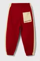 United Colors of Benetton pantaloni tuta in cotone bambino/a rosso