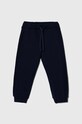 United Colors of Benetton spodnie dresowe dziecięce dzianina granatowy 3J68GF02V.P.SEASONAL