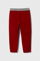 United Colors of Benetton spodnie dresowe dziecięce 3PANGF02R.P.SEASONAL czerwony AW23